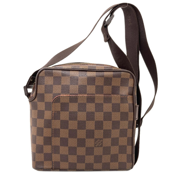 Louis Vuitton Handbags - LOUIS VUITTON Authentic Brown Damier Canvas Shoulder Bag